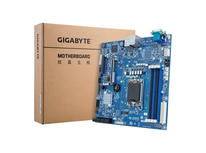 Płyta główna Gigabyte MX34-BS0(MR) 1x LGA1700 Intel Xeon E-24XX C262 (4x DIMM, 8x SATA, 1xM.2, 2x1Gbe, IPMI, mATX)
