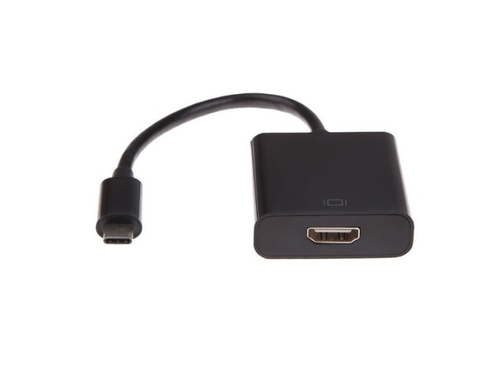 Adapter USB Typ-C do HDMI(F) czarny