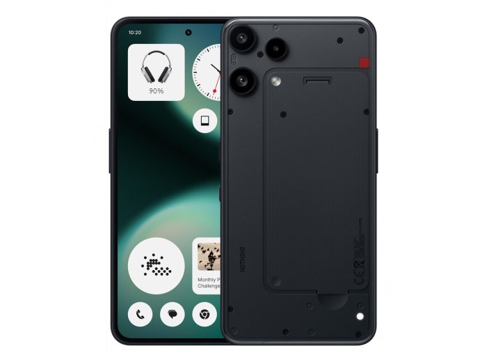 Nothing 3a Lite 17,2 cm (6.77") Dual SIM Android 15 5G 8 GB 128 GB 5000 mAh Czarny