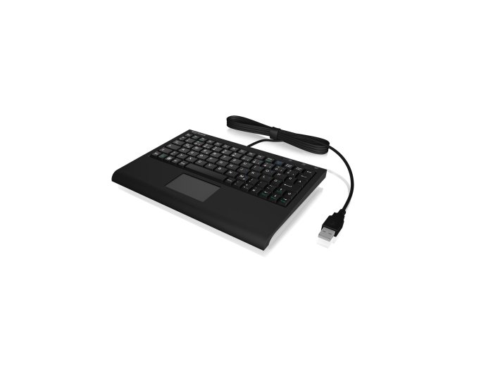 KeySonic ACK-3410 (DE) klawiatura Biuro USB QWERTZ Niemiecki Czarny