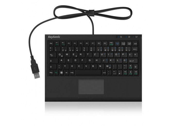 Klawiatura mini ACK-3410(US) touchpad, USB