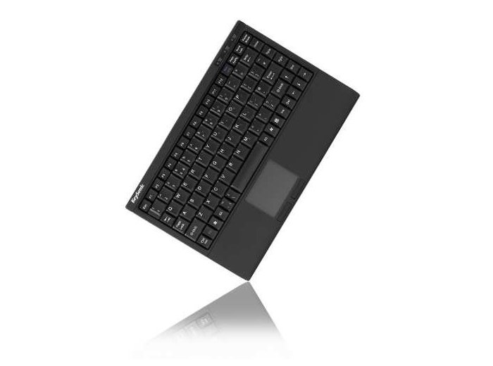 KeySonic ACK-540U+ (UK) klawiatura Biuro USB QWERTY British English Czarny