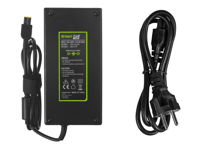 GREEN CELL ZASILACZ AD117P LENOVO 20V 8.5A 170W
