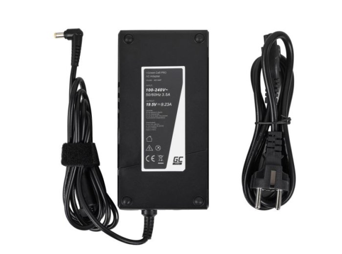 Zasilacz 19.5V 9.23A 180W do Acer Predator Helios 300, Nitro 5, 7