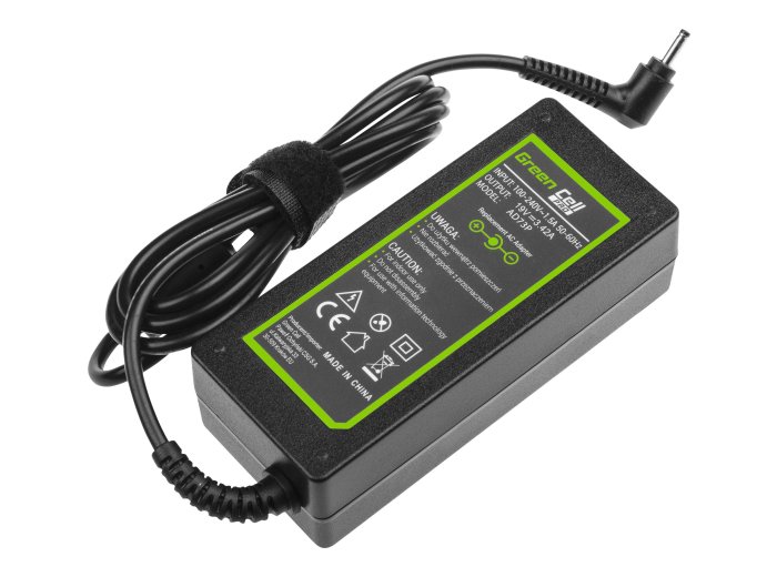 GREEN CELL PRO ZASILACZ AD73P DO ACER ASPIRE S7 S7-392 S7-393 SAMSUNG NP530U4E NP730U3E NP740U3E 19V 3.42A 65W