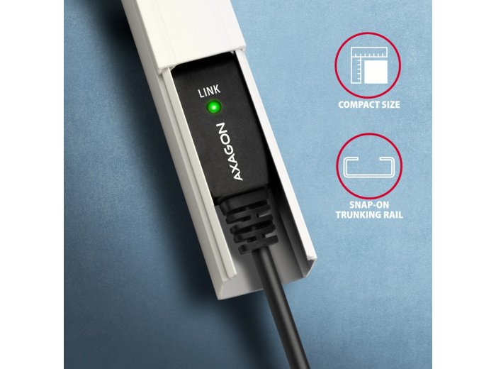 ADR-210B USB 2.0 A-M -> B-M Aktywny kabel połączeniowy/wzmacniacz 10m