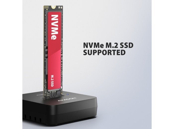 ADSA-M2C11L Stacja dokująca USB-C 3.2 Gen 2 - 1 x NVMe M.2 10Gbps