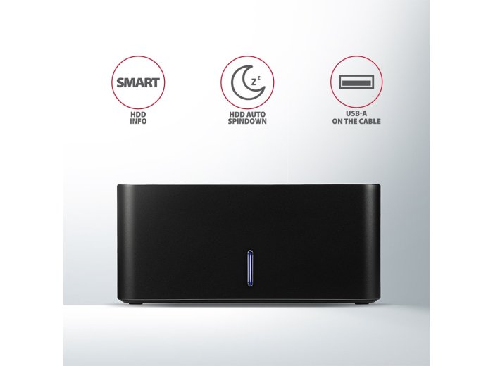 ADSA-SN Stacja dokująca, USB 3.2 Gen 1 - 1x SATA 6G 2.5"/3.5" SSD/HDD
