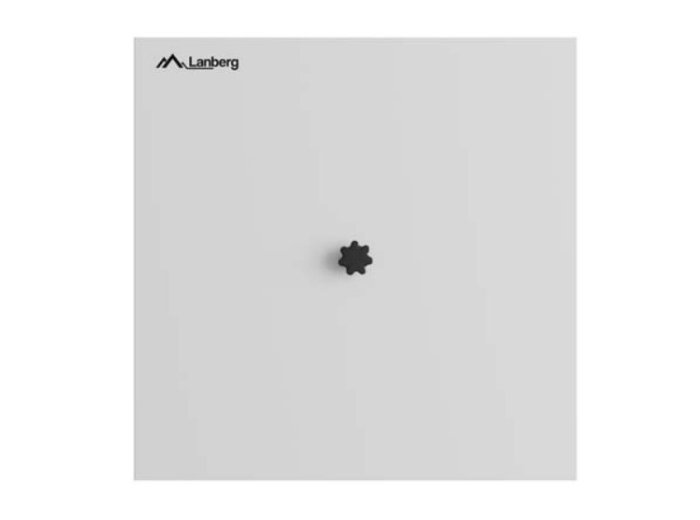 Stelaż zapasu kabla 400x400 szary AK-3144-S