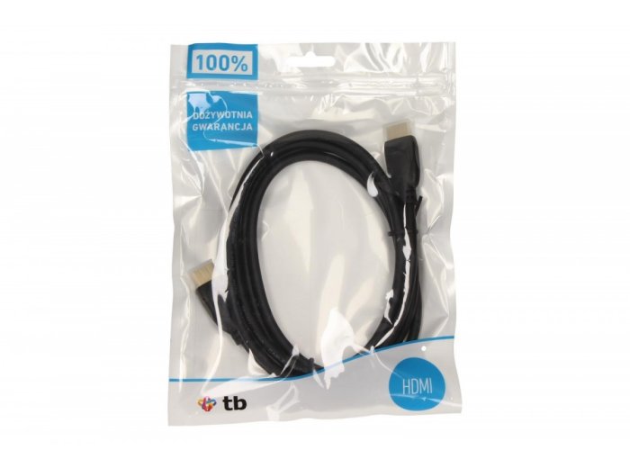 Kabel HDMI 1.4 pozłacany 1.8 m.
