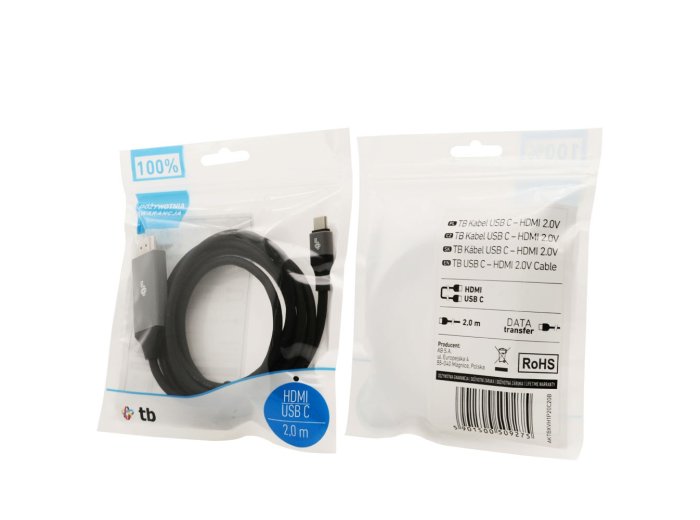 Kabel HDMI 2.0V - USB 3.1 typ C