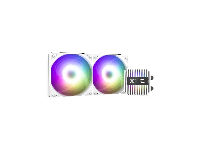 Chłodzenie procesora ALPHA2 V2 A24 240 mm CPU Liquid Cooler białe