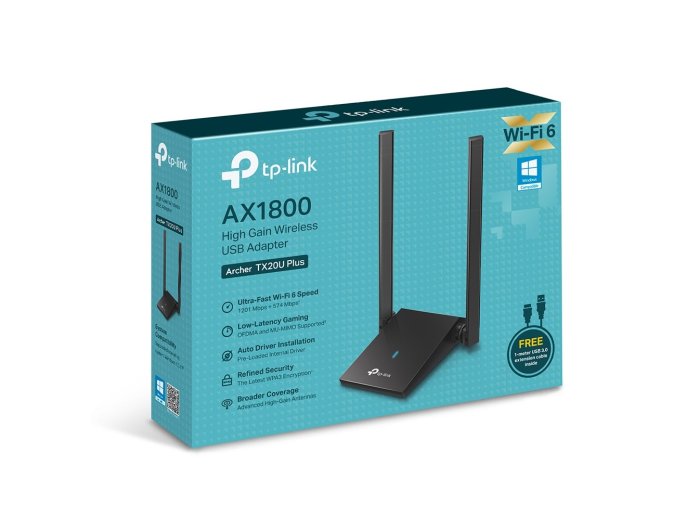 Karta sieciowa USB Archer TX20U Plus AX1800