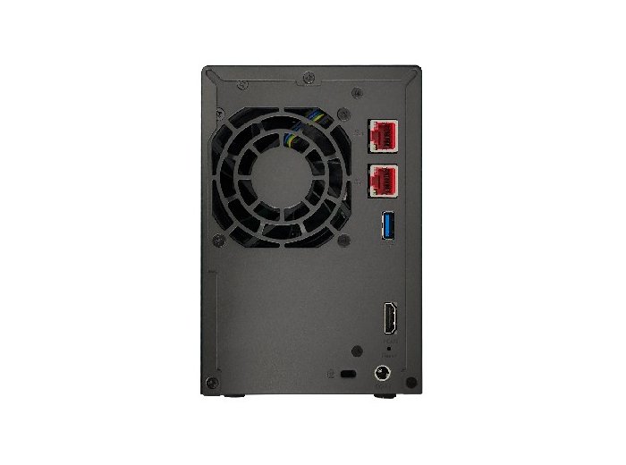Asustor LOCKERSTOR 2 Gen2 + (AS6702T v2) NAS Desktop Intel® Celeron® N5105 4 GB DDR4 0 TB ADM Czarny