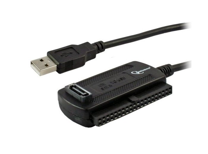 Adapter USB2.0 do IDE/SATA/2.5'/3.5'z zasilaczem