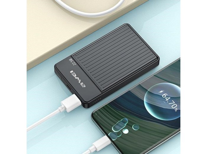 Powerbank indykcyjny MagSafe 10000mAh 22,5W Czarny