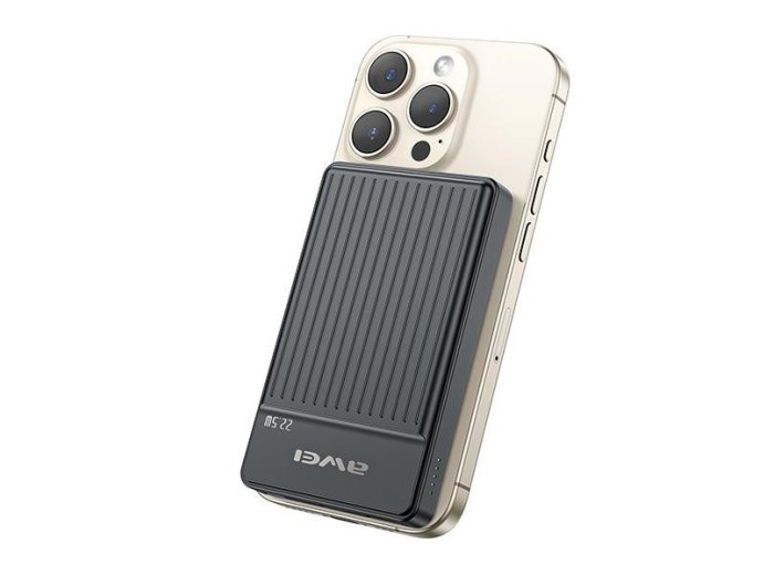 Powerbank indykcyjny MagSafe 10000mAh 22,5W Czarny