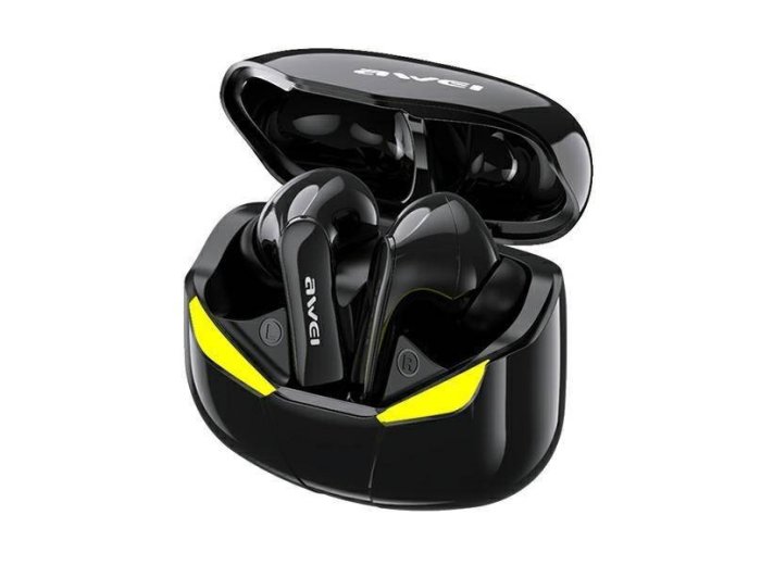 Słuchawki Bluetooth 5.0 T35 TWS + Stacja dokująca -Dla Graczy- czarne