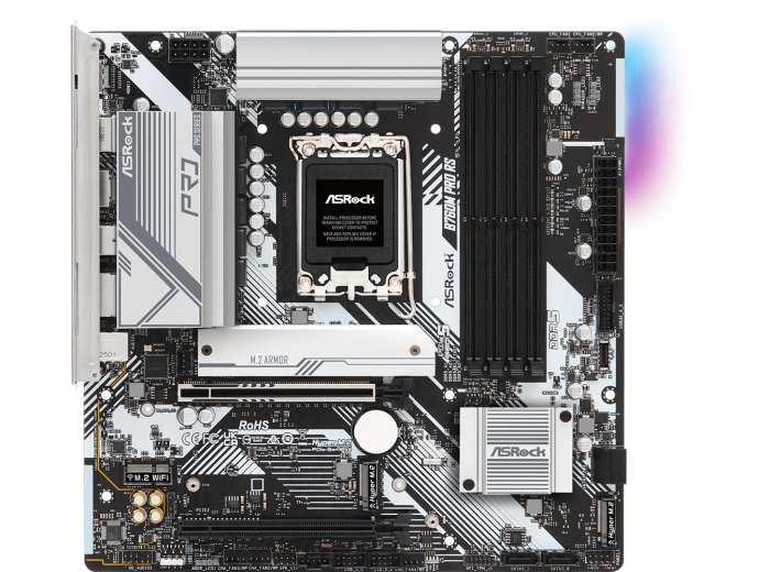 Płyta główna B760M Pro RS s1700 4DDR5 DP/HDMI mATX