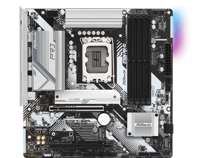 Płyta główna B760M Pro RS s1700 4DDR5 DP/HDMI mATX