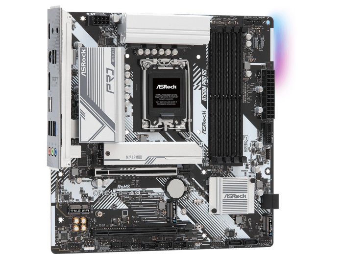 Płyta główna B760M Pro RS s1700 4DDR5 DP/HDMI mATX
