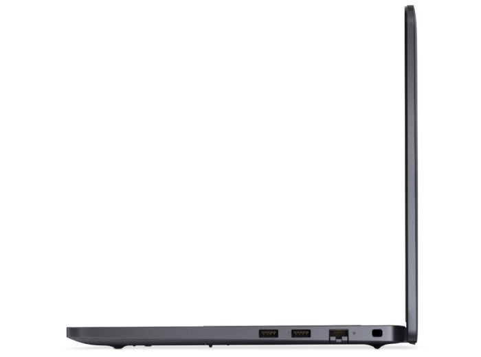 Laptop Dell Pro 14 PC14250 W11P C3 100U/8GB/512GB CL25/14.0 FHD+/INT/FgrPr/FHD/IRCam/Mic/WLAN+BT/BcklKb/3C/3YPS Magnetite color, textured finish