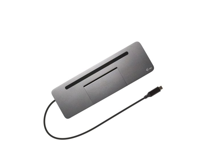 Stacja dokująca USB-C Metal Ergonomic 4K 3x Display Docking Station Power Delivery 85 W + i-tec Universal Charger 100 W