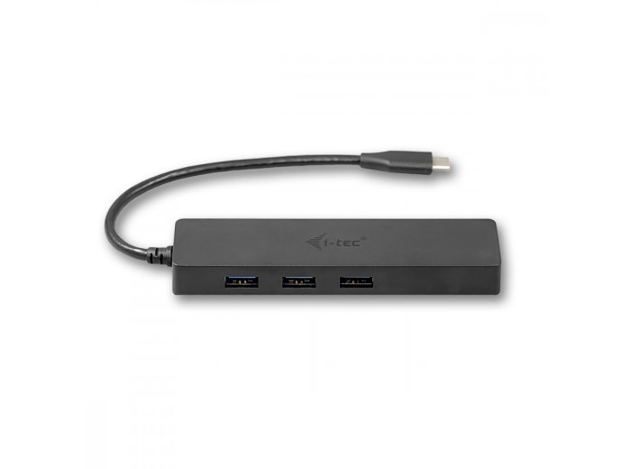 USB-C Slim 3-port HUB z adapterem Gigabit Ethernet