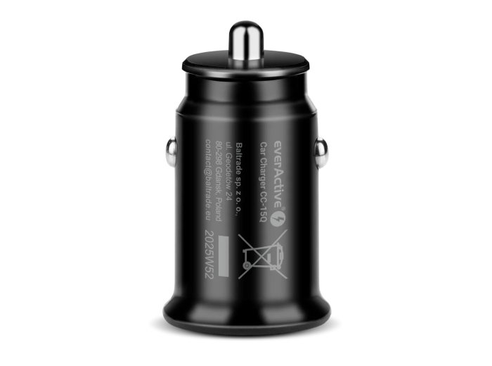 Ładowarka samochodowa CC-15Q QC3.0 18W 1XUSB