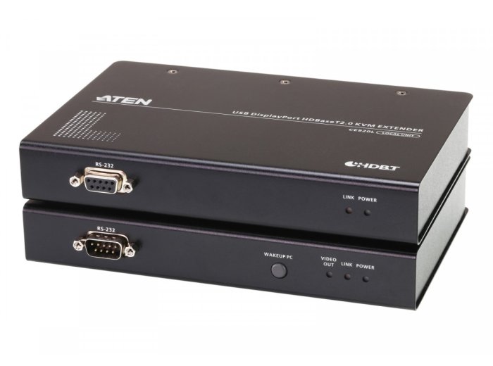 Przedłużacz USB DP HDBaseT 2.0 KVM Externder CE920 4k@100m