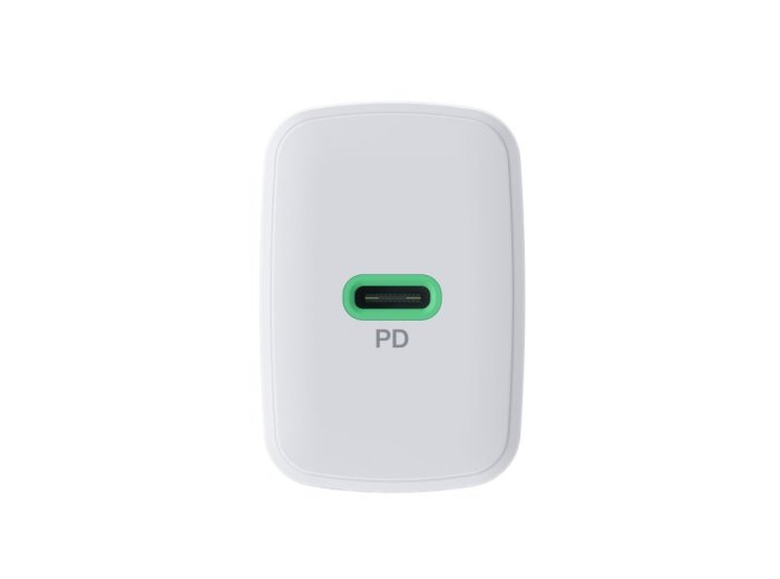 Ładowarka sieciowa USB 30W 1x USB-C BIAŁA