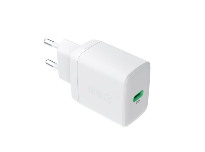 Ładowarka sieciowa USB 30W 1x USB-C BIAŁA