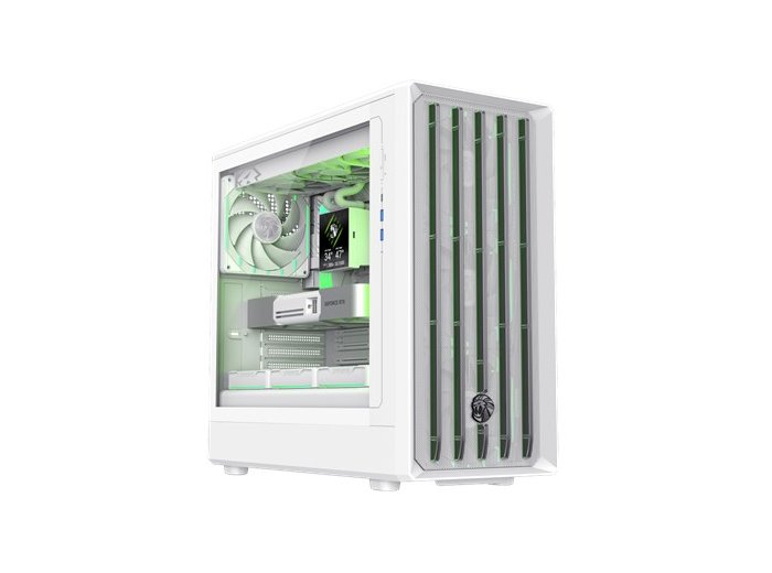 GameMax CLAW 460 WH Midi Tower Biały