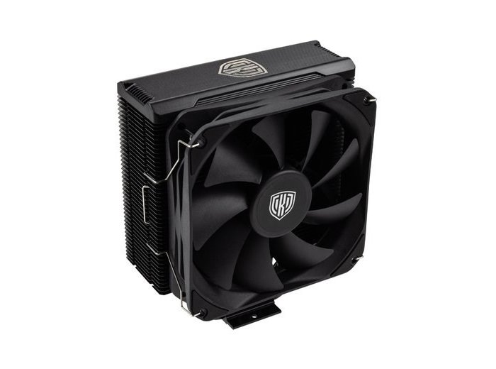 Kolink Umbra EX180 Black Edition Procesor Chłodnica hybrydowa 12 cm Czarny