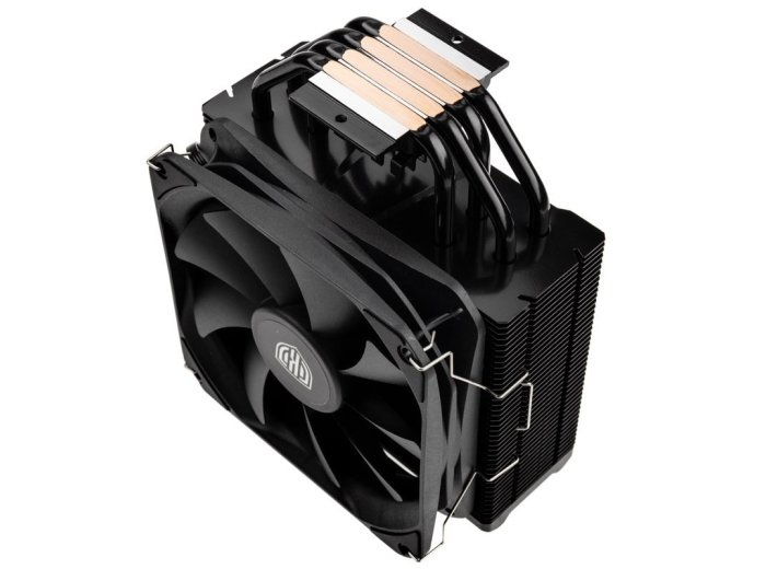 Kolink Umbra EX180 Black Edition Procesor Chłodnica hybrydowa 12 cm Czarny