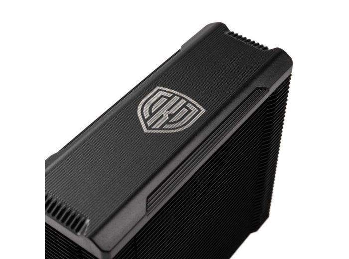Kolink Umbra EX180 Black Edition Procesor Chłodnica hybrydowa 12 cm Czarny