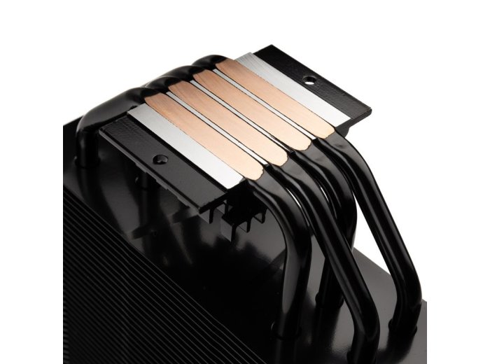 Kolink Umbra EX180 Black Edition Procesor Chłodnica hybrydowa 12 cm Czarny