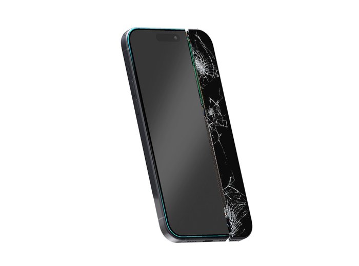Niepękające szkło hybrydowe Nano Glass iPhone 16 / iPhone 15
