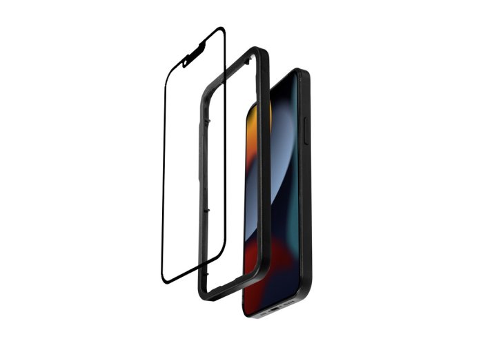 Szkło hartowane 3D Armour Glass iPhone 17e / 16e / 14 / 13 / 13 Pro + ramka instalacyjna