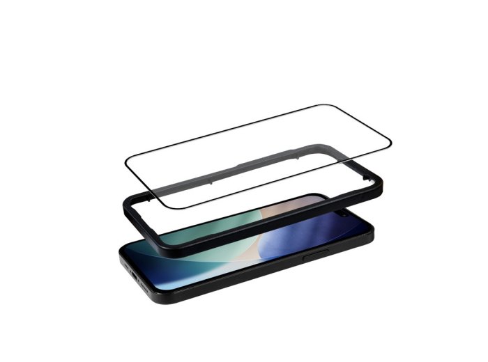 3D Armour Glass - Szkło hartowane iPhone 18 Pro / 17 Pro + ramka instalacyjna