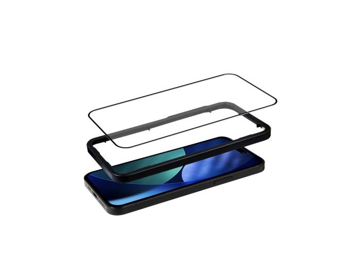3D Armour Glass - Szkło hartowane iPhone 18 Pro Max / 17 Pro Max + ramka instalacyjna