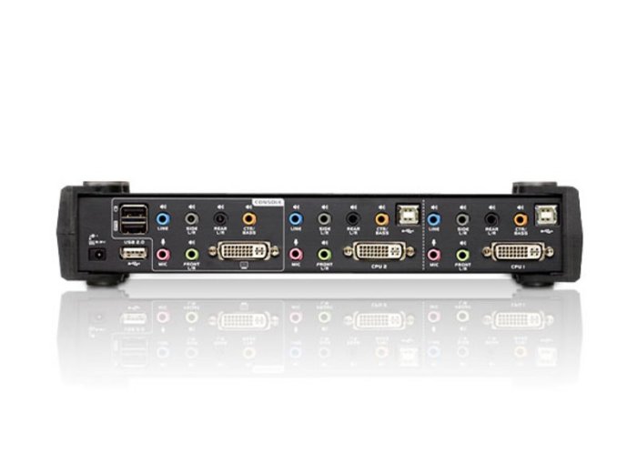 Przełącznik USB DVI Dual Link / CH7.1 Audio KVMP CS1782A