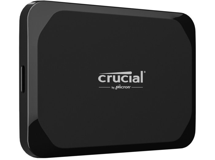 Zewnętrzny dysk SSD Crucial X9 CT1000X9SSD9 1TB USB C 3.2 Gen 2 (3.1 Gen 2) Czarny