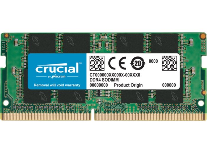 NB PAMIĘĆ 8GB PC25600 DDR4 SO CT8G4SFRA32A CRUCIAL