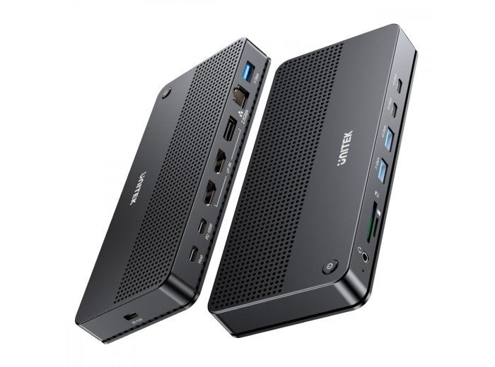 Stacja dokująca 13w1 USB-C, HDMI 2.1,DP 2.0,RJ45,10GBPs;D1104A01