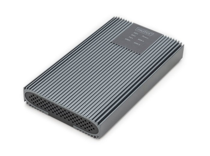 Obudowa/Stacja klonująca USB 3.1 Typ C na dyski SSD M.2 NVMe 20 Gbps aluminiowa, beznarzędziowa