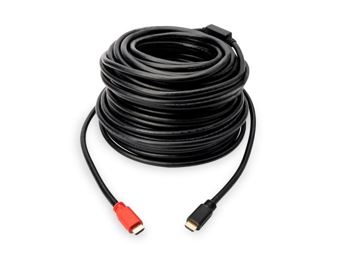 Digitus Kabel przyłączeniowy HDMI High Speed z Ethernetem, ze wzmacniaczem
