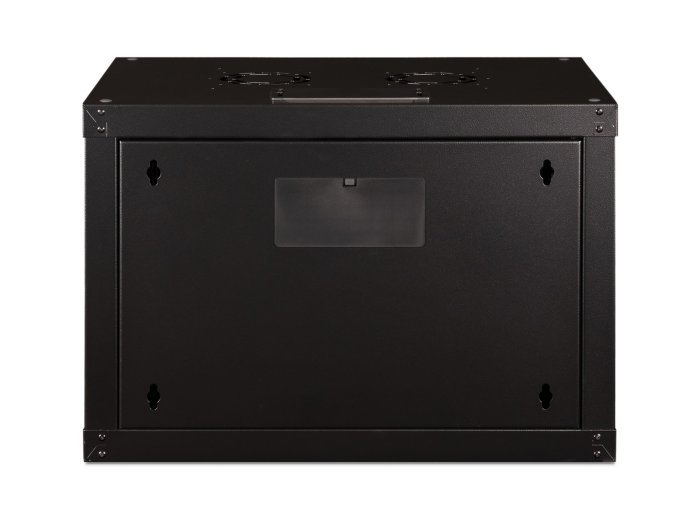 Digitus Szafa sieciowa wisząca Unique 19" 7U rack 600x450, drzwi szyba, czarny, niedzielona, złożona, 100kg