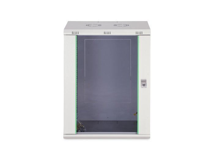 Digitus Szafa sieciowa wisząca DYNAmic 19" 16U rack 600x450, drzwi szyba, szary, niedzielona, złożona, 60kg