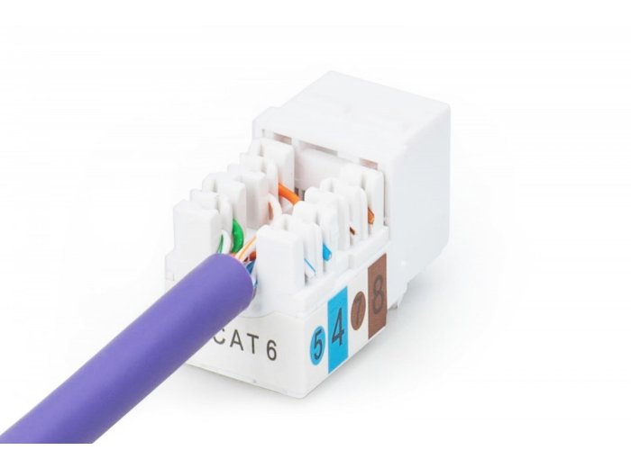 Moduł Keystone RJ45 kat.6 UTP LSA
